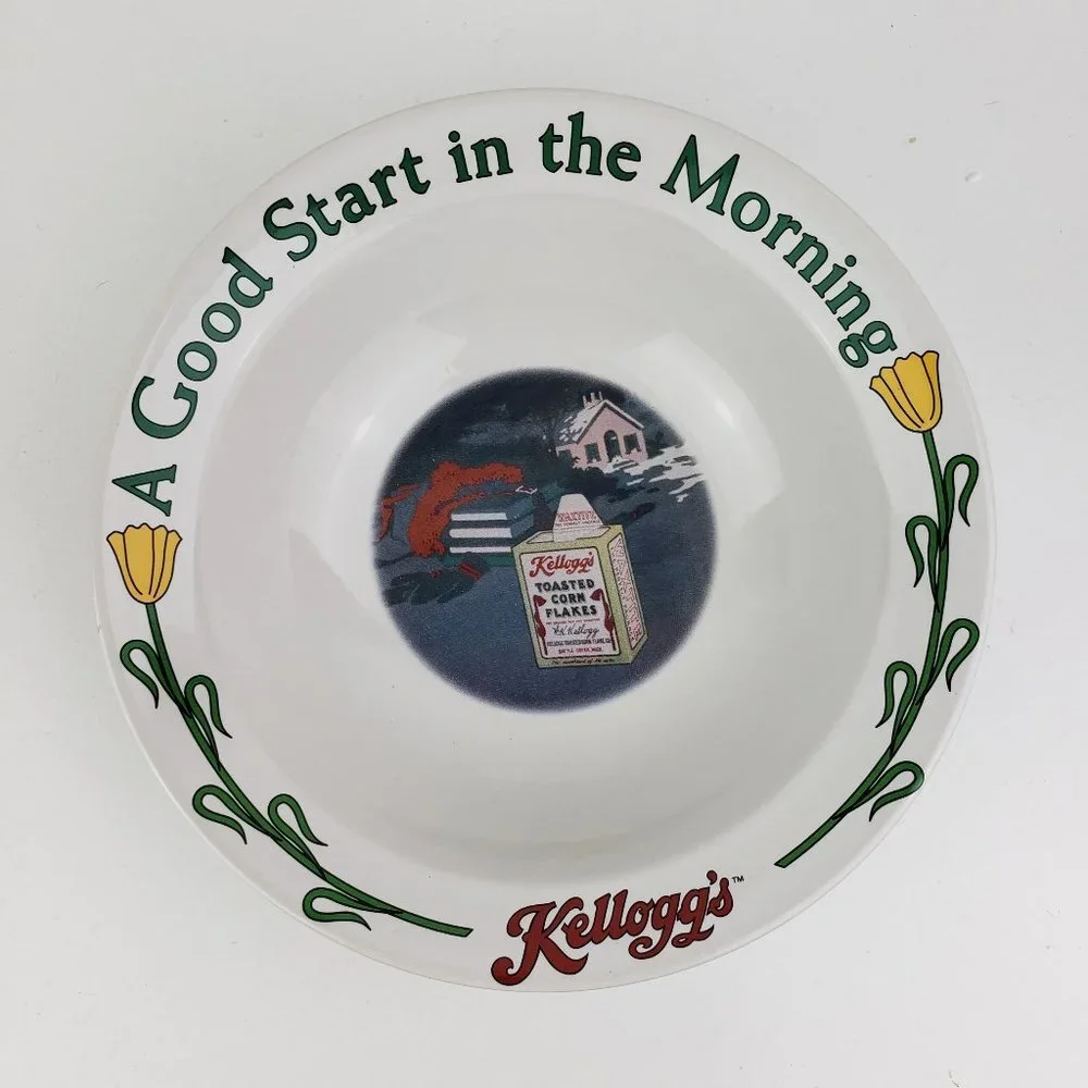 Kellogg's Series of 4 1996 Cereal Bowls
